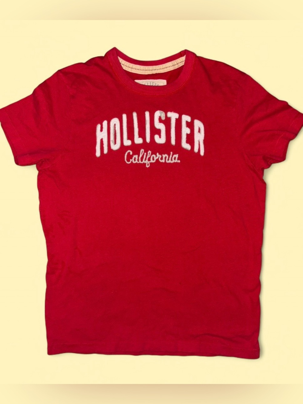 Vintage Y2K Hollister Logo Tee - Size Large